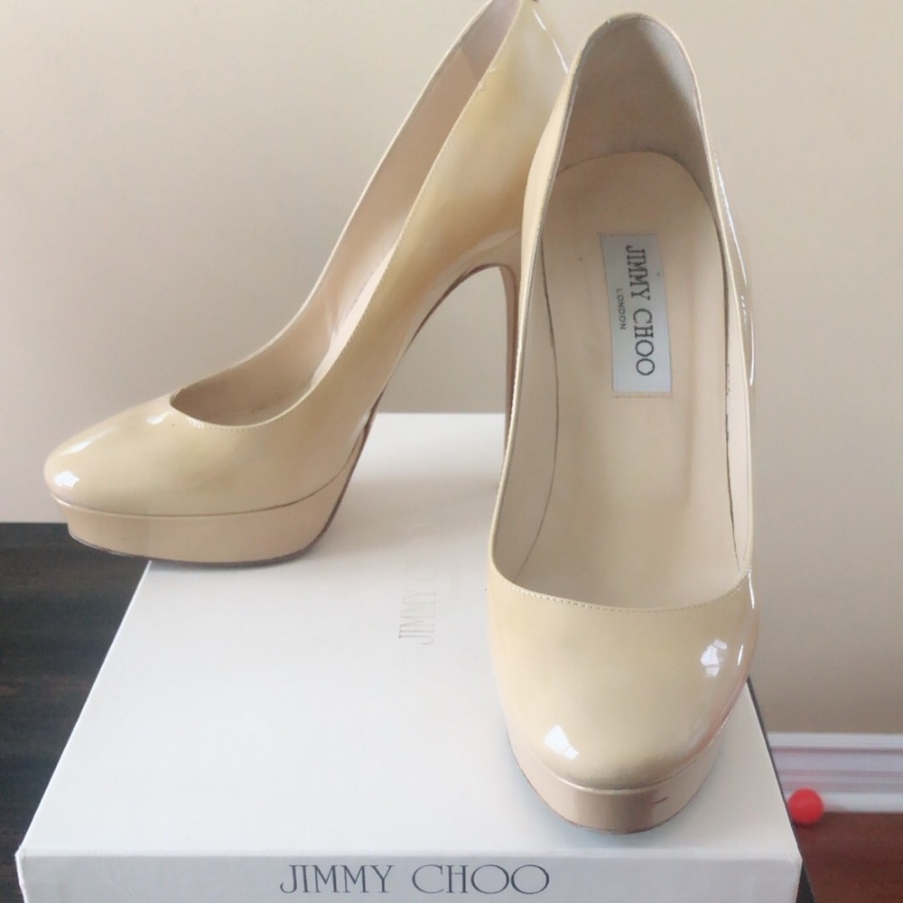 Jimmy Choo Patent leather heels